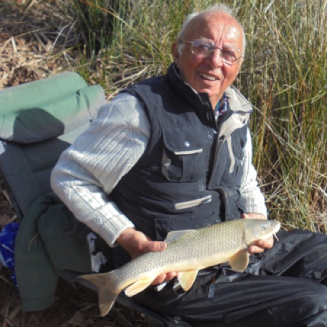 Young Tony and his Algarve barbel Young Tony and his Algarve barbel